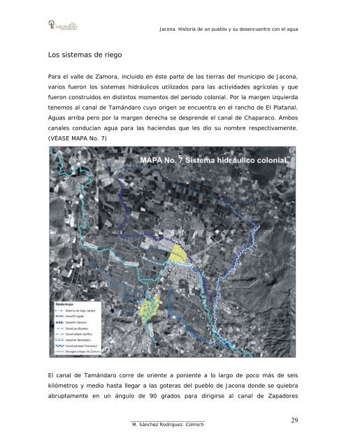 Jacona. Historia de un pueblo y su desencuentro con el agua