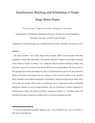 Simultaneous Batching and Scheduling of Single Stage Batch Plants