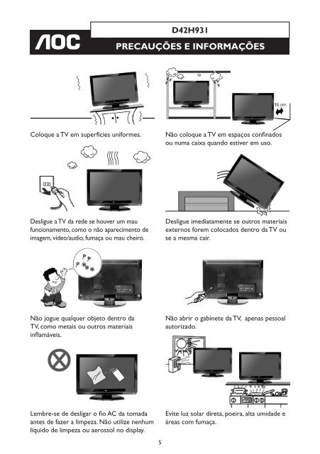 MANUAL DO USUÃƒÂRIO - AOC