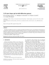 LCD pixel shape and far field diffraction patterns - PÃ¡ginas de ...