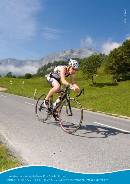 energize your life - Leukerbad Tourismus