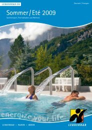 energize y our life - Leukerbad Tourismus