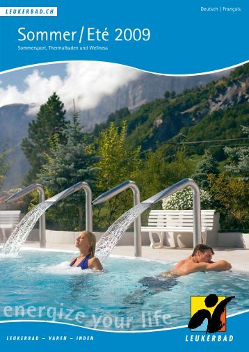 energize y our life - Leukerbad Tourismus