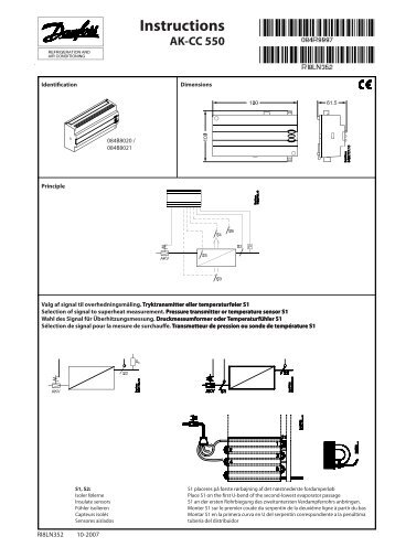 Instructions AK-CC 550 - BS Elcontrol