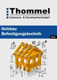 Deckblatt Befestigungstechnik 3 - Thommel