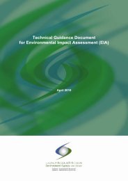 Technical Guidance Document for Environmental Impact Assessment