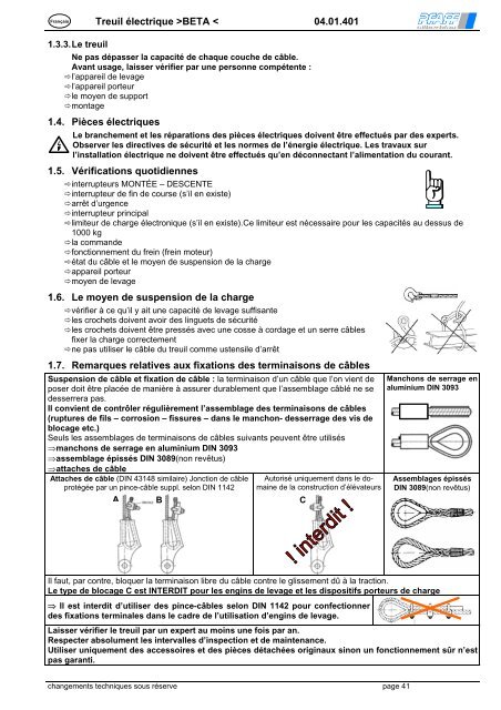 Bedienungsanleitung BETA PROLINE - Hebetechnik Ges.m.b.H.