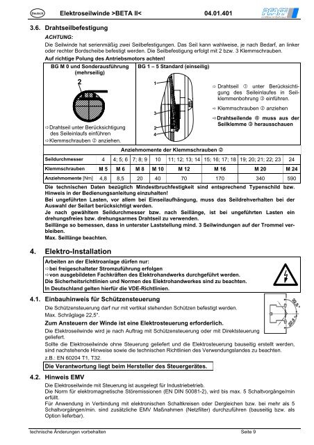 Bedienungsanleitung BETA PROLINE - Hebetechnik Ges.m.b.H.