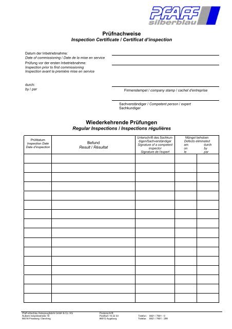 Bedienungsanleitung BETA PROLINE - Hebetechnik Ges.m.b.H.