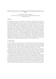 The Role of Space Syntax in Identifying the Relationship Between ...