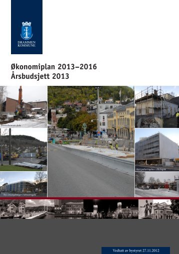 ÃƒÂ˜konomiplan 2013 - 2016 vedtatt (pdf) - Drammen kommune