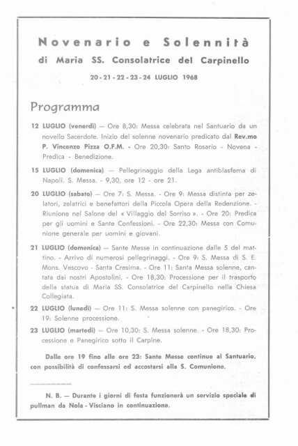 1968 - 07 - Ex Allievi di Padre Arturo D'Onofrio