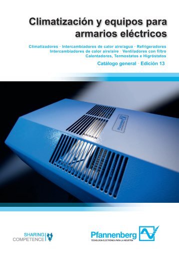 Climatización y equipos para armarios eléctricos - Pfannenberg