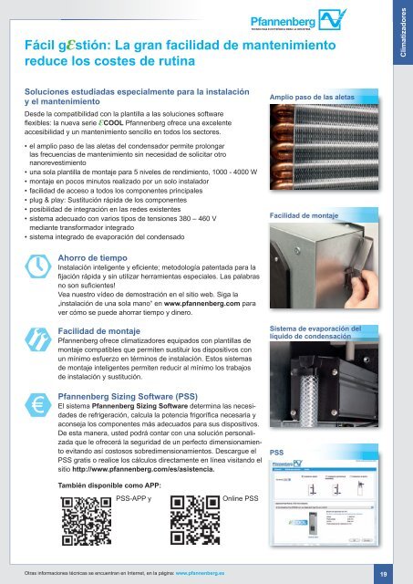 Climatización y equipos para armarios eléctricos - Pfannenberg