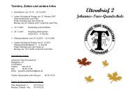 Elternbrief 2 - Herbst 2007 - Johannes-Tews-Grundschule