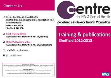 Contact Us - Centre for HIV & Sexual Health