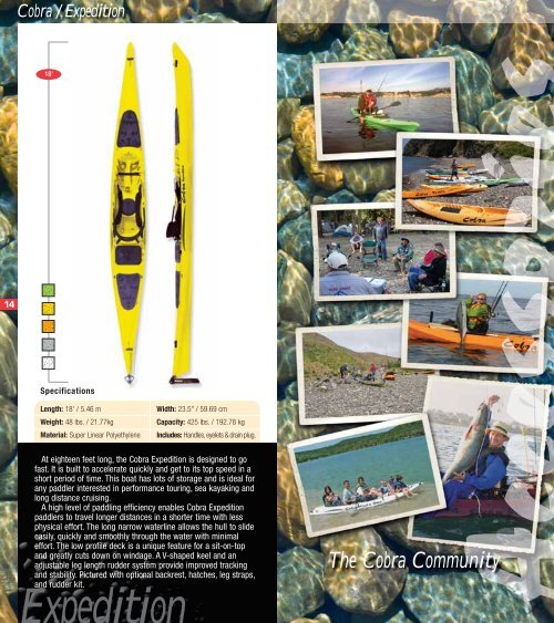 Product Guide - Cobra Kayaks