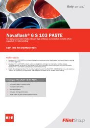 NovaflashÂ® 6 S 103 PASTE - Flint Group