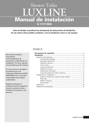 Manual de instalaciÃ³n - Roca