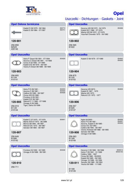 Katalog Fischer