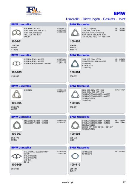 Katalog Fischer