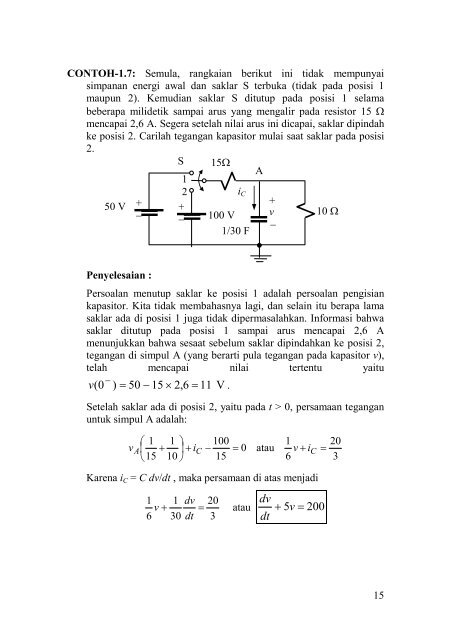 Analisis Rangkaian Elektrik - Ee-cafe.org