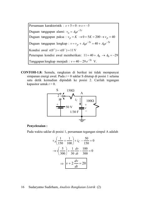 Analisis Rangkaian Elektrik - Ee-cafe.org