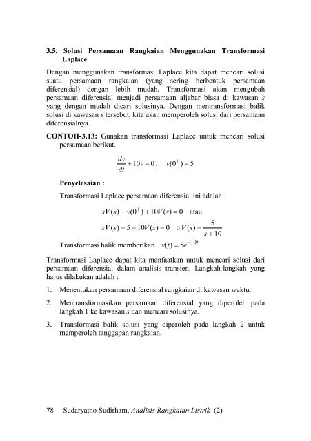 Analisis Rangkaian Elektrik - Ee-cafe.org