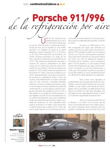 Porsche 911/996 - Revista DINTEL Alta DirecciÃ³n
