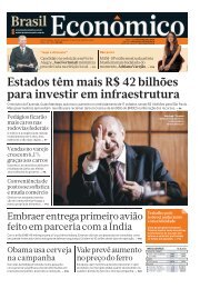 Estados tÃªm mais R$ 42 bilhÃµes para investir em ... - Brasil EconÃ´mico