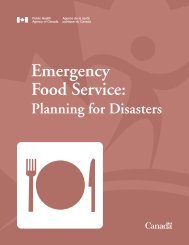 Emergency Food Service: Planning for Disasters - Interior Health ...