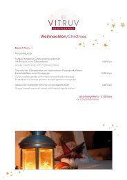 Weihnachtsmenüs - Leonardo Hotels