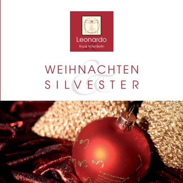 WEIHNACHTEN S I L V E S T E R - Leonardo Hotels