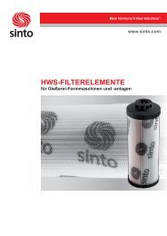 HWS-Filterelemente - Heinrich Wagner Sinto