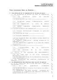 La SCI de location Gestion comptable et fiscale Vous trouverez dans ...