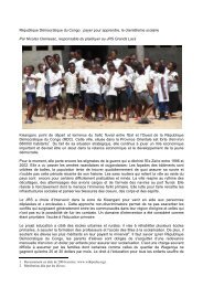 RÃ©publique DÃ©mocratique du Congo : payer pour apprendre ... - JRS