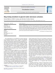 Ring-closing metathesis in glycerol under microwave activation