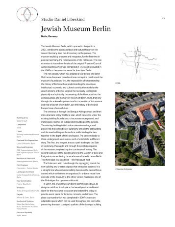 Jewish Museum Berlin - Studio Daniel Libeskind