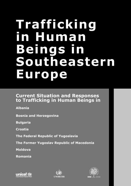 Trafficking in Human Beings in Southeastern Europe - Iom