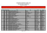 CONCURSO DE ADMISSÃO Ã ECEME - 2005 RELAÃÃO FINAL DE ...