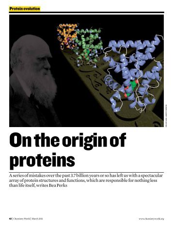 Protein evolution - Department of Chemical Engineering - Caltech