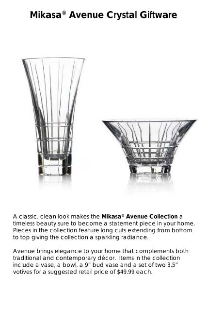 Mikasa® “Cheers” - Lifetime Brands