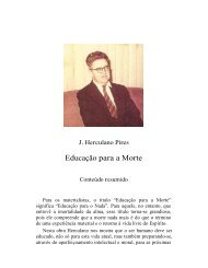 EducaÃ§Ã£o para a Morte - a era do espÃ­rito