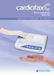 ECG-1150K cardiofax C Electrocardiograph - Nihon Kohden