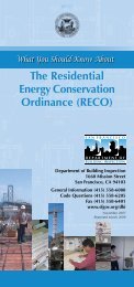 The Residential Energy Conservation Ordinance (RECO) What You ...