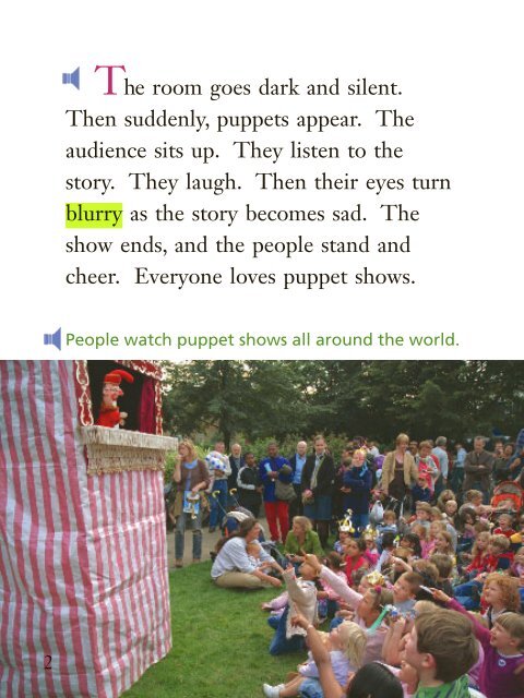 Lesson 9:Puppets, Puppets, Puppets