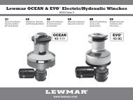 Lewmar Winch B2303 Issue 9 - Defender