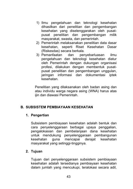 Sistem Kesehatan Nasional (SKN) 2009 - Dinkes Sulsel