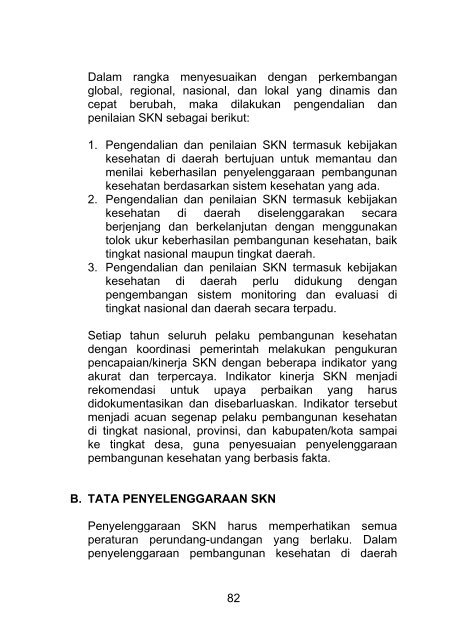 Sistem Kesehatan Nasional (SKN) 2009 - Dinkes Sulsel