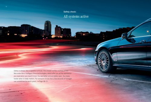 Download E-Class Saloon brochure (PDF) - Mercedes-Benz Ireland